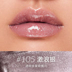Kaleidos Lip Gloss Nude Mirror Lip Glaze Plumping Lip Oil,Hydrating Lip Stick Tinted Lip Balm Transparent Lip Care Glitter Shine
