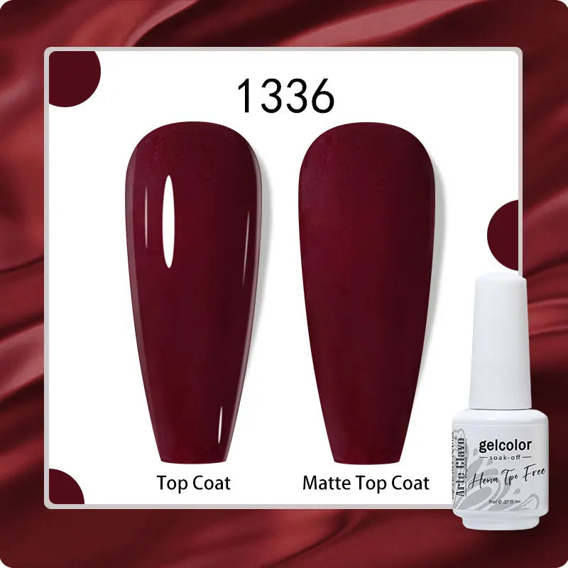 Arte Clavo 8ml HEMA TPO Free Gel Nail Polish Nail Art Manicure Semi Permanent Gel UV Hybrid Varnishes Base Top Coat Enamels New
