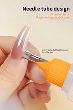 RSNAIL 15ml Syringe Nail Remover Quick&Easy to Use for Press-On Nails, Fake Nails Can't Remove Gel-Base Glue Or Gel Nail Polish