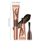 Semi-Permanent Tattoo Peel Off Eyebrow Gel Tint Cosmetics Waterproof Transfer-Proof Eyebrow Cream for Fuller Looking Brows