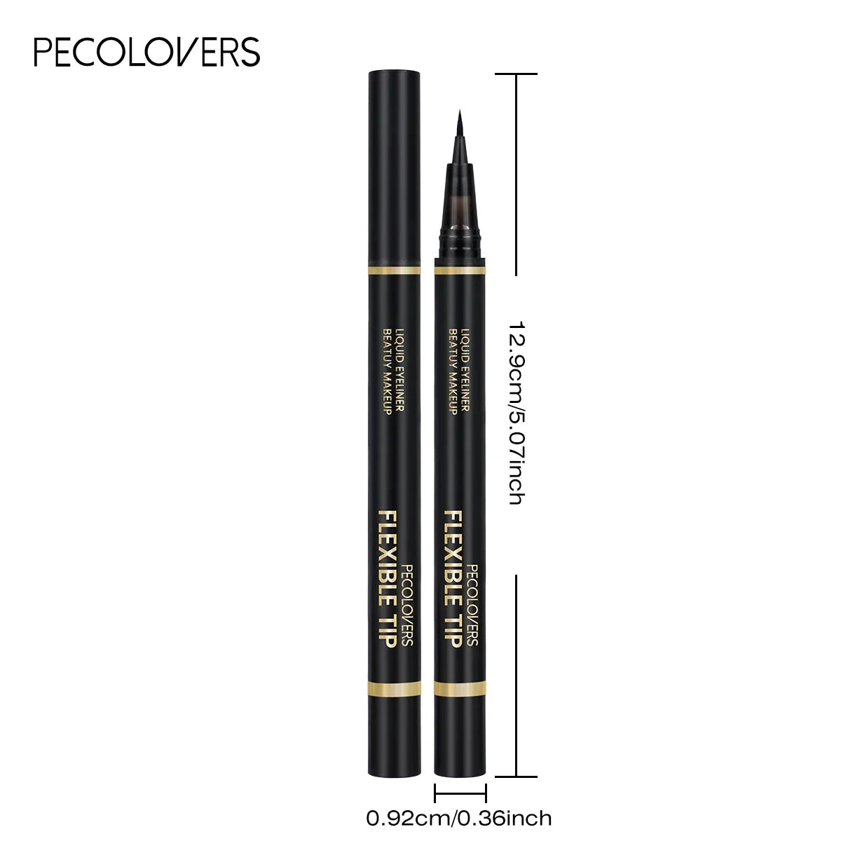 3PCS Ultrafine Liquid Eyeliner - Waterproof, Anti-fouling, Silky, Quick-drying, Durable, for Precise Eye Makeup Applications