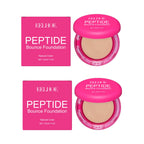 Peptide Bounce Balm Foundation Lasting Full Coverage Concealer Covers Spot Blemishes Brightening Oil Control Makeup Base Cream