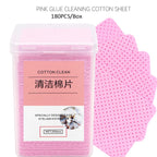 1000/500/200/180/100Pcs Profession 100% Cotton Pads For Nail Wipe Lint-Free Nail CottonGel Polish RemoverNail Art Cleaning Tools