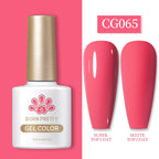 BORN PRETTY 10ml Gel Nail Polish Gel 130 Colors Semi Permanent Solid Nail Gel Varnish Soak Off UV Gel for Base Top Coat