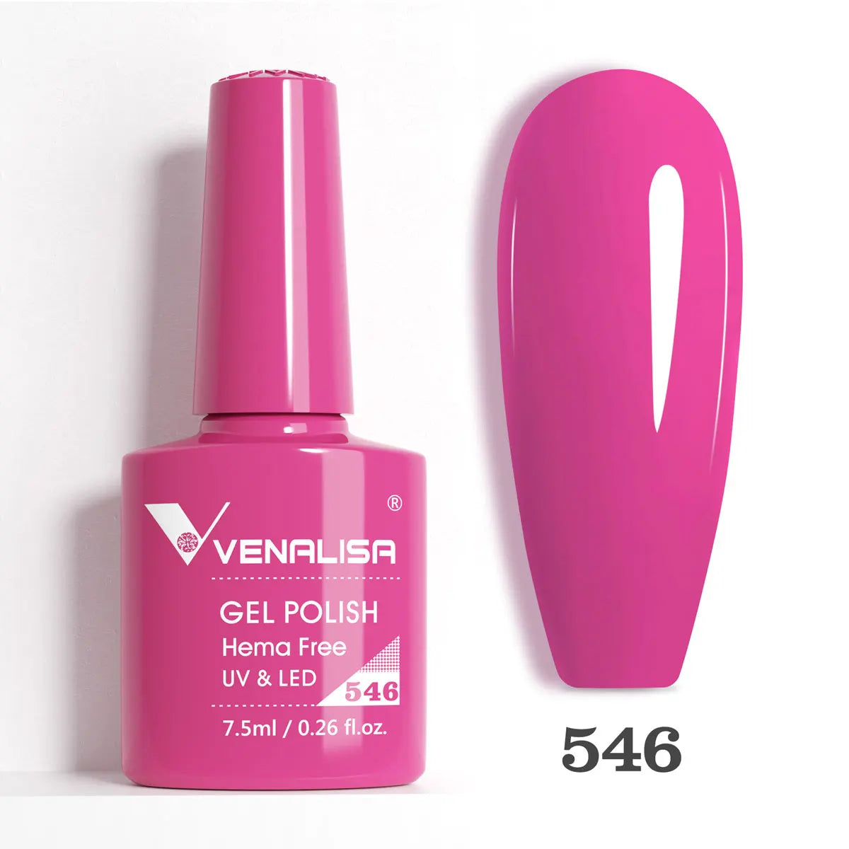 Venalisa HEMA TPO FREE 7.5ml Gel Polish Nail French Pink Jelly Nude Collection Nail Gel Polish Glitter Gorgeous Soak Off UV LED