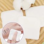 100/600Pcs Disposable Makeup Removal Cotton Pads for Facial Cleaning Wet Application Portable Double-sided Cosmetic Cotton Pads