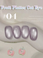 MIANEL 12ML 1-12pcs Jiannan Bistro Cat Eye Gel Nail Polish Blue Nails White Nails Pink Nails Nail Art Use Nail Supplies