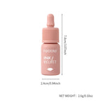 Febble 12 Color Ink Lip Gloss Matte Nude Velvet Liquid Lipstick Multifunctional Long-lasting Lip Cosmetics for Women & Girls