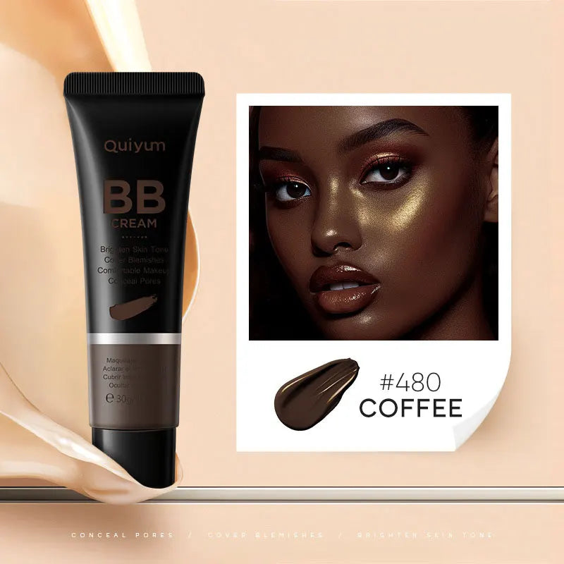 High Coverage Foundation BB Cream Concealer Brighten Facial Contour Primer Base Waterproof Long-Lasting Makeup Cosmetic