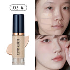 6 Color Face Liquid Foundation Waterproof Long Wear Oil Control Foundation Concealer Liquid Foundation Beauty Makeup Cosmetic