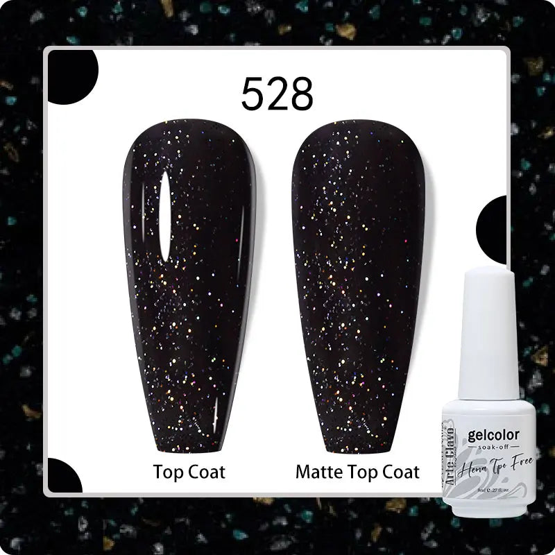 Arte Clavo 8ml HEMA TPO Free Gel Nail Polish Nail Art Manicure Semi Permanent Gel UV Hybrid Varnishes Base Top Coat Enamels New