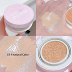 Moisturizing Concealer Air Cushion Natural Makeup Holding Water Resistant Cream Skin Foundation