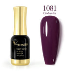 Venalisa 12ml Platinum Gel Nail Polish Super Shiny Effect Nail Gel Perfect Soak off UV&LED Nail Color Foil Chrome Gel Polish