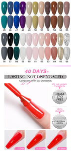 AS 6pcs Color Nail Gel Polish Kit Jelly Pink TPO FREE HEMA FREE Self Leveling Nude Natural Pink Nail Varnish Manicure Set