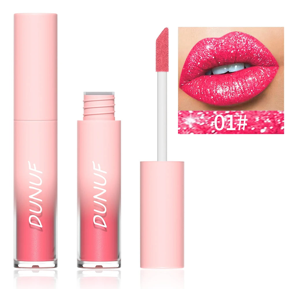 1pcs Pearlescent Lipstick - Waterproof Long-Lasting Lip Gloss Easy to Paint Exquisite Gift Stage Makeup Daily Makeup Universal