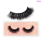 False Eyelashes 3D Mink Lashes Soft Fluffy Natural Long Fake Lashes Full Stripe False Eyelash Volume Eye Lashes for Makeup D101