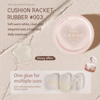 Kaniu 1pc Nail Polish Glue Pink Color Nail Art Air Cushion Patting Glue High Saturation Gypsum Painting Glue For DIY Home Salon