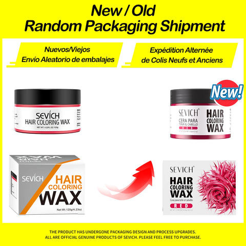 SEVICH 120g Hair Colour Wax Easy To Wash DIY Hairs Dyed Mud Dye for Eyebrow Beards Coloring Styling Temporary Hair Colour Cream