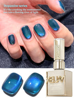 15ml Universal Silver Cat Eye Gel Polish. Glittery, Magnetic. Needs UV/LED Lamp. For Home & Salon DIY