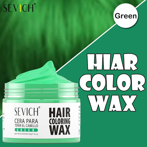 13 Color Hair Colour Wax DIY Hairs Dyed Mud Easy To Wash Long Lasting Dye for Eyebrow Beard Coloring Temporary Hair Colour Cream