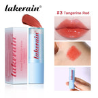 Glass Tinted Lip Balm Light Cherry Red Orange Glow Moisturizing Vegetarian Lip Balm With Bright Clear Color Korea Lip Cosmetics