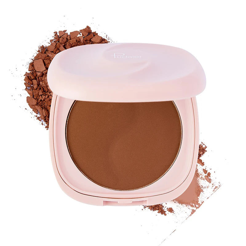 Bronzer Lasting Control Oil Pressed Setting Powder Matte Waterproof Loose Translucent Nude Face Powder Korean Makeup Cosmetics