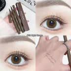 Waterproof Liquid Eyeliner Eyebrow Easy To Color Sweat-proof Eyebrow Pen 0.05MM Ultra Thin Head Eye Liner Eyelash Eye Makeup