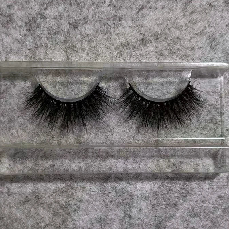 Dropshipping Wholesale Natural Wispy 3d Mink False Lashes Makeup Mink Fake Eyelashes With Soft Band Make-up For Women