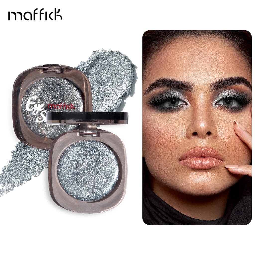 Single Color Eyeshadow Natural Big Eyes Colorful Shiny Highlight Waterproof Women Makeup Beauty Tools