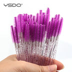 5/50 Pcs Eyelash Brushes False Eye Lashes Extension Tools Eyebrow Brush Mascara Wands Applicator Spoolers Lashes Cosmetic Tool
