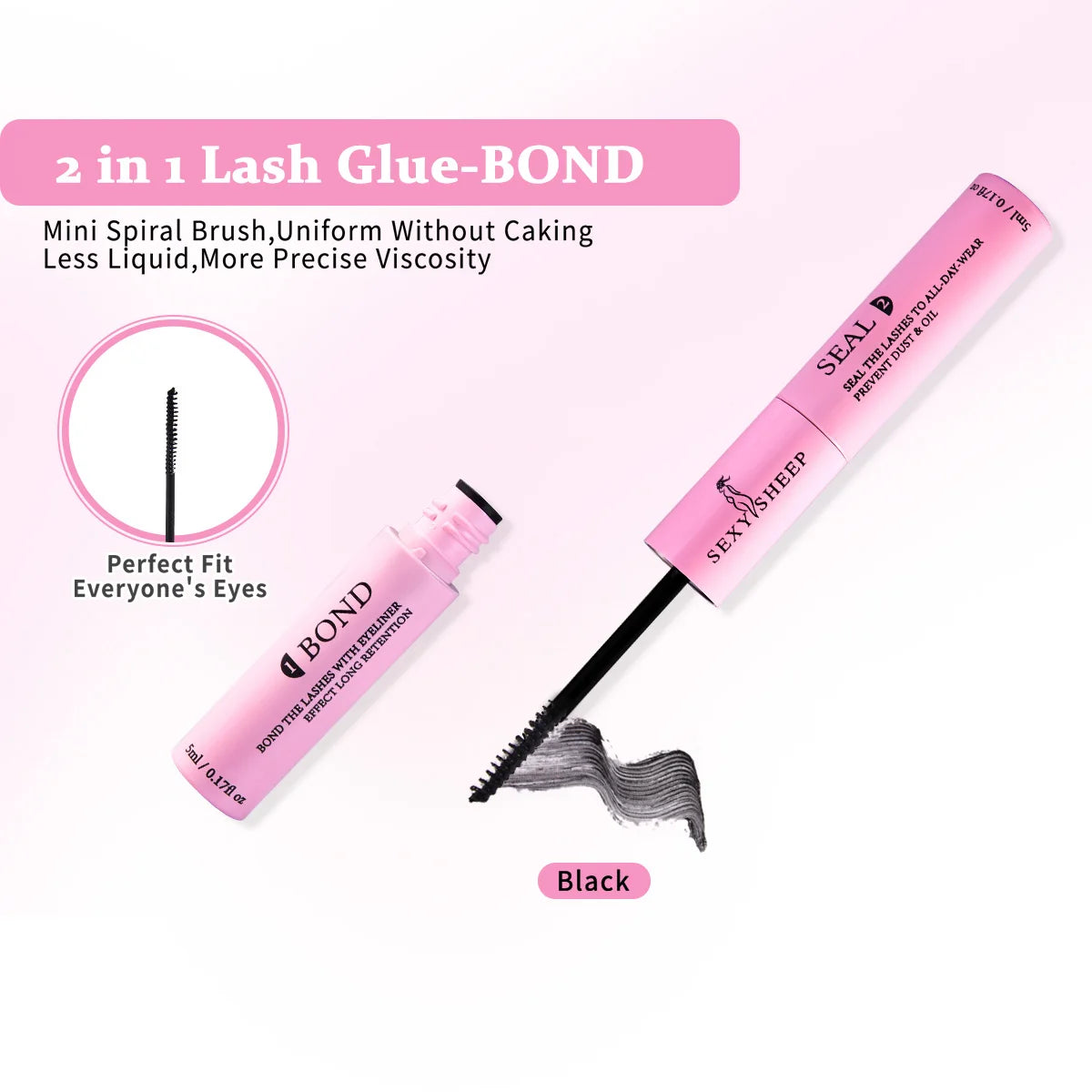 DIY Clusters Lashes 40D60D Eyelash Extension Dovetail Segmented Lashes Individual Eyelashes With Lash Glue Remover
