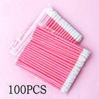 MEISHENJIE 50/500/1000pcs Lip Brushes Makeup Mascara Wands Lipstick Micro Brushes Applicators Cleaner for Eyelash Extension Tool