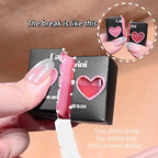 Cappuvini Mini Moisturizing Liquid Blush Energetic Pink Cheek Rouge Korean Style Blusher Long-Lasting Easy to Apply