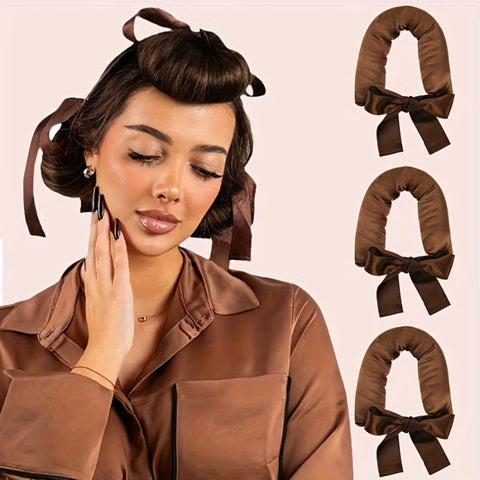 Heatless Curling Curler Lazy Sleeping Hair Rollers No Heat Curling Stick Make Hair Curl Hair Styling Tools for Long Hairdressing