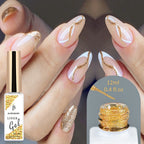5/8/10/12ml 5D Metallic Painting Nail Gel Silver/Gold Liner Polish Mirror Chrome Effect Gel Nail Polish Soak Off UV/LED Drawing^