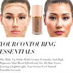 2026 Beauty Glazed 2 Color Liquid Contouring To Enhance The Facial Contour,Waterproof ,Matte,V-face Shaping Contour Face Makeup