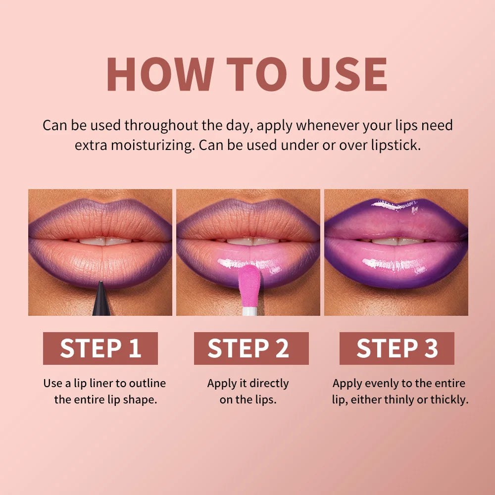 Matte Lip Makeup Kit 2pcs Waterproof Long Lasting Lip Liner and Lip Oil Combo Red Brown Pink Nude Tones Lipstick Set