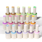 VENALISA 10ml Nail Gel Polish 90Colors HEMA/TPO Free UV LED Soak Off Long Lasting High Gloss Base TopCoat for Salon DIY Manicure