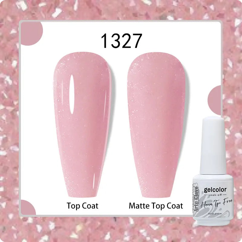Arte Clavo 8ml HEMA TPO Free Gel Nail Polish Nail Art Manicure Semi Permanent Gel UV Hybrid Varnishes Base Top Coat Enamels New