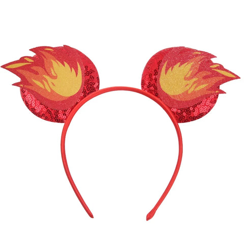 Boys Disney Mouse Ears Headbands Mickey Mouse Hairband With No Bow Party Festival Cosplay Christmas Birthdays Hair Accessories