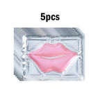 5/10/20/30pcs Pink Gold Crystal Collagen Lip Mask Plump Lips Moisturizing Nourishing Lip Patches Lips Plumper Skin Care Products