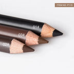 6pcs MENOW 3 Colors Long Lasting Waterproof Eyebrow Pencils Double Use Wooden Pole Eyeliner Permanent Makeup Tattoo Accessories
