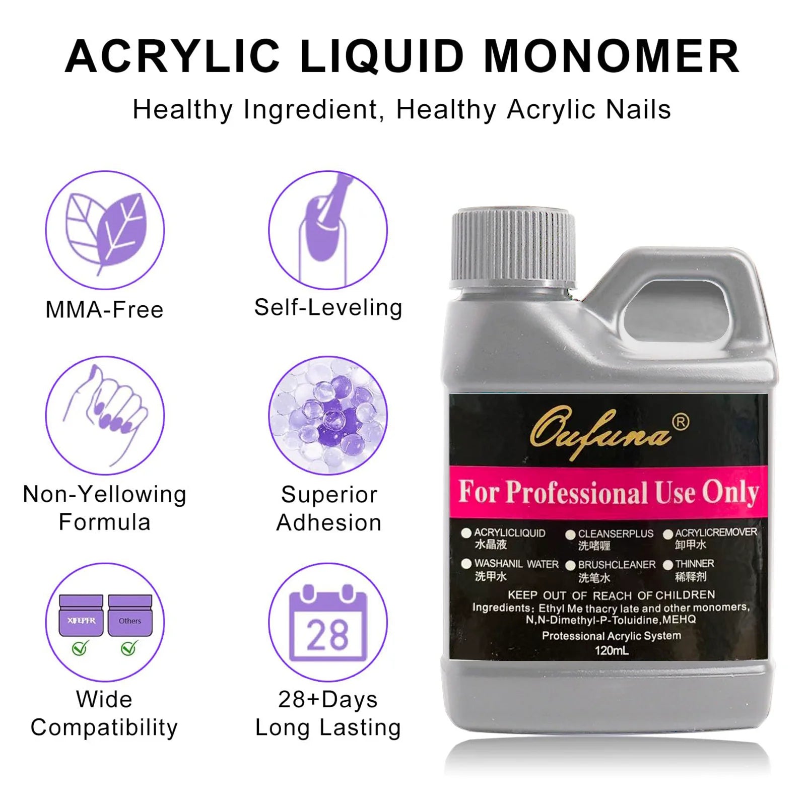 Acrylic Nail Kit For Beginners Acrylic Nail Powder Liquid Set Nail Kit Acrylic Set Gel Polish UV Light Manicure Salon