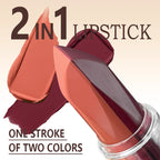 Orange Lipstick Lip Glaze Silky Smooth Matte Lip Gloss Carrot Bright Color Lasting Lip Stick Sexy Women Cosmetics Makeup Product