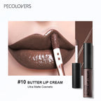1PC Waterproof Liquid Lipstick 21 Color Vitamin E Makeup Sets Lip Glosses Lip Plumpers