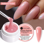 UR SUGAR Milky White Clear Pink Color 15ml Jelly Extension Nail Gel Polish Soak Off UV LED Gel Varnish Manicure Tips Tools