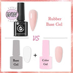 UR SUGAR 7ml Nude Crystal Rubber Base Gel Natural Color Semi Permanent Soak off UV LED Gel Nail Art Varnish