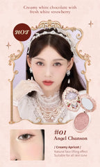 Flower Knows Strawberry Rococo Series Embossed Blush 5g Blush Powder Berry Mary Blusher Palette Makeup Profesional