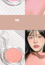 Monochrome Blush Palette Rose Orange Soft Mist Girl Blusher Powder Natural Face Makeup Matte Peach Rouge Contour Shadow Palette