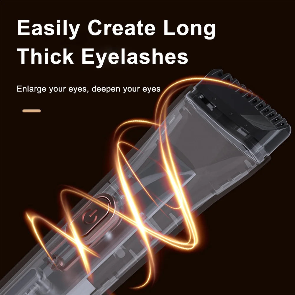 5D Electric Heated Eyelash Curler Premium Usb Rechargeable Long-Lasting Eyelash Ironer Effective Eye Makeup Tool